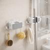 Plastic Brush Broom Hanger Waterproof Broomstick Hanger Multi-functional Mop Broom Holder  Garden