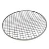 24/26Cm Round Stainless Steel Barbecue Net Bbq Mesh Grate Grid Camping Picnic Food Rack Bbq Grill Kitchen Tool Accessories