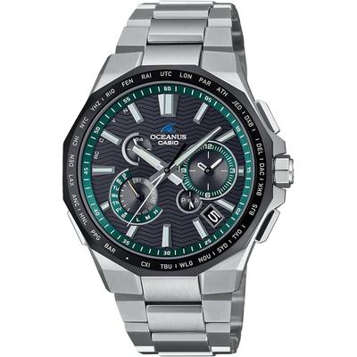 Casio Oceanus Classic Line Bluetooth Солнечные часы OCW-T6000A-1AJF Мужские Серебристые Сапфировое стекло