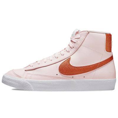 Женские кроссовки Blazer Mid '77 Essential 'Розовый металлик медный' Обувь для скейтборда DQ7574-600