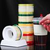 Multicolor Sticky Labels Self-Adhesive Sealing Index Tabs Roll Tearable Index Sticker  Decoration