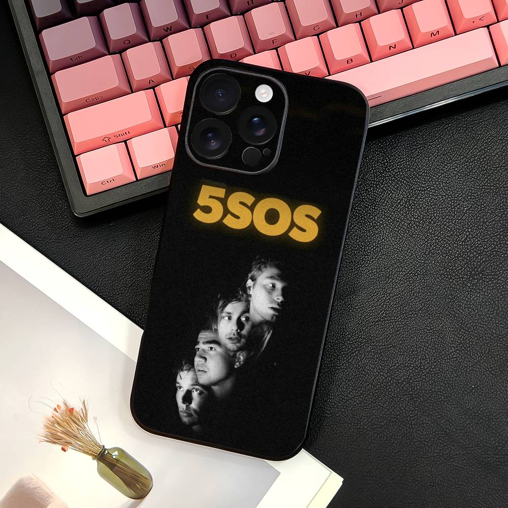 Чехол для телефона Seconds-of-Summers-5SOS для iPhone 16 15 14 13 12 11 PRO MAX PLUS Mini из ТПУ, мягкий, приятный для кожи