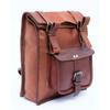 Кожаный рюкзак сумка для ноутбука дорожный рюкзак мужская сумка коричневый винтажный натуральный