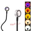 Sunset Lamp USB Rainbow Projector Atmosphere Night Light Home Decoration Pography Lighting Coffee Shop Wall Decor Lamp