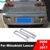 Хромированная накладка на противотуманную фару заднего бампера для Mitsubishi Lancer 2008-2016 2017, аксессуары