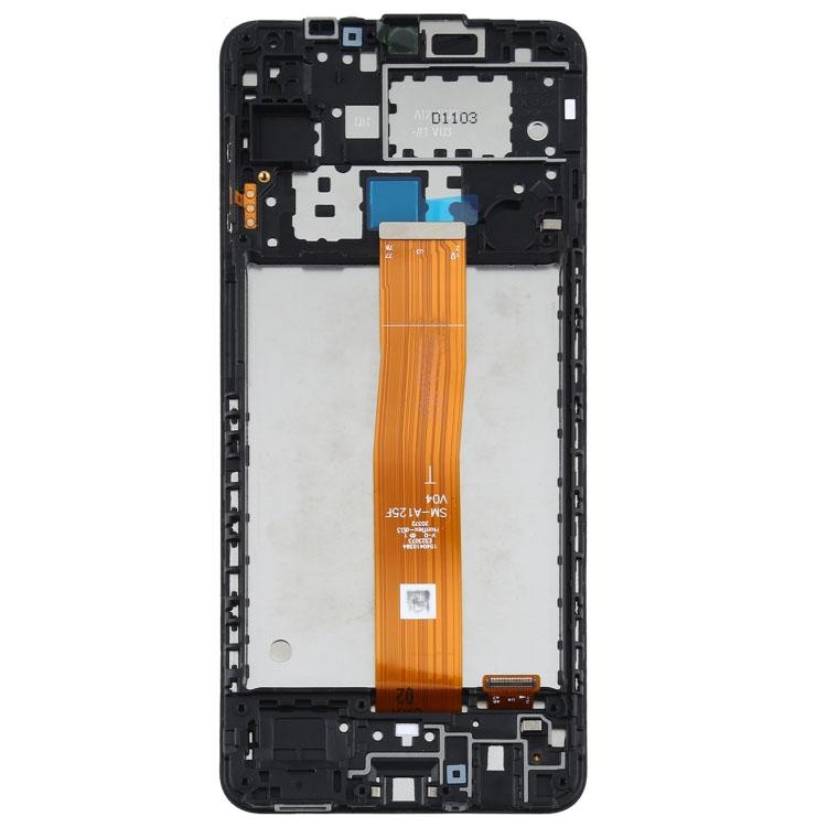 For Samsung Galaxy A12 A125 Grade S OEM LCD Screen and Digitizer Assembly+Frame Part (without Logo)