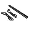 Motorcycle Handlebar Balancing Crossbar Adjustable Aluminium Alloy Universal for Mountain BikesBlack