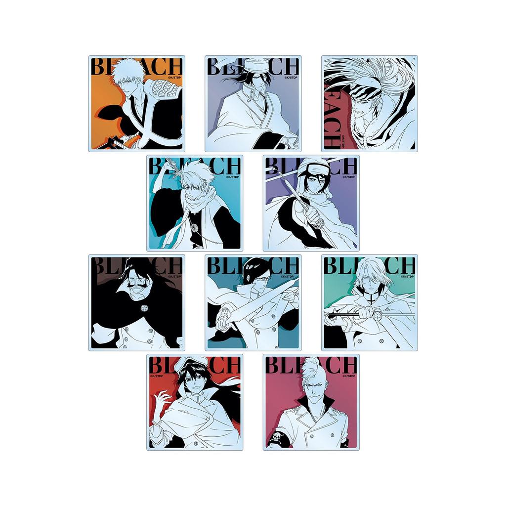 TV Anime Blood War Trading Acrylic Coaster Box of 10 "BLEACH Thousand-Year Arc"