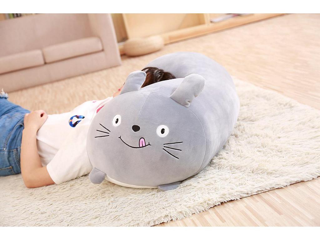 Мягкая плюшевая кукла-подушка в виде мультяшного животного