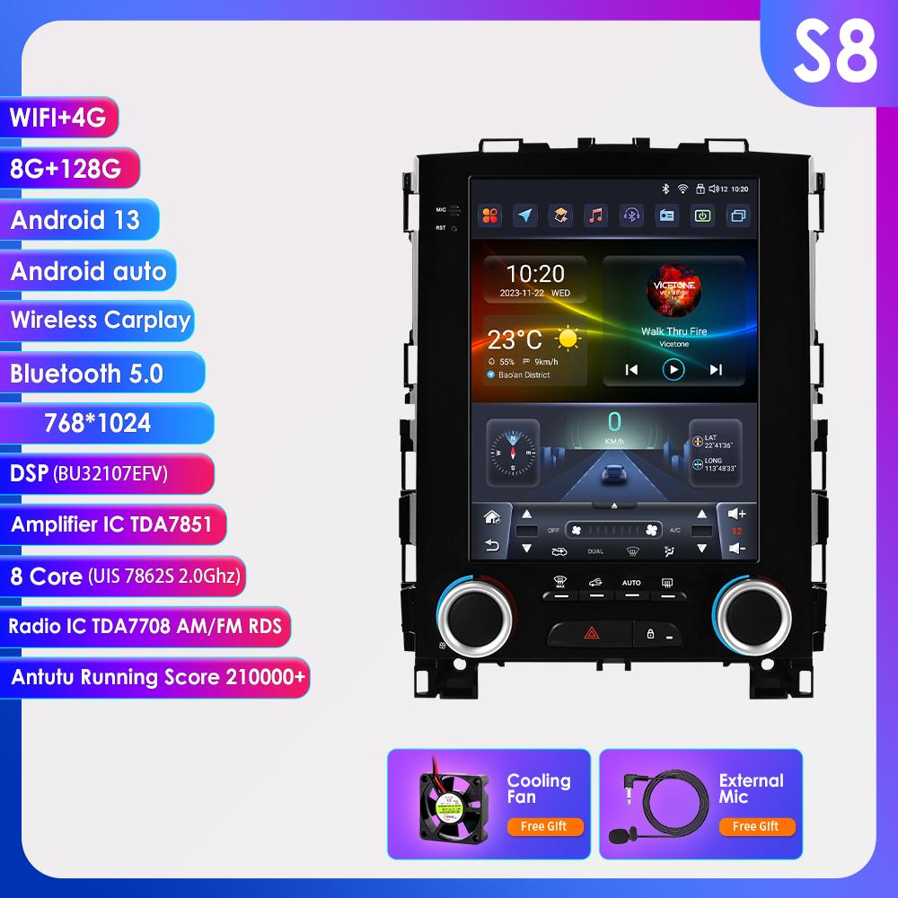 Hizpo 9.7inch For Tesla Style Car Radio For Renault Megane 4 Renault Koleos Samsung SM6 Talisman 2017-2019 Android Auto 4G Wi