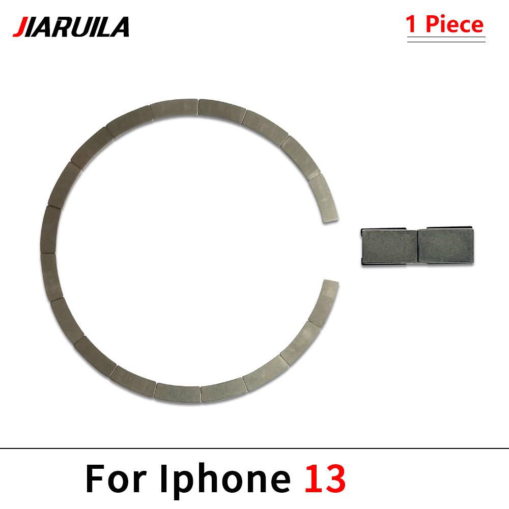 11Pcs, For Wireless Charging Magnet Module For iPhone 17 Pro Air 11 11 Mini 11 Plus 16 Pro Max Back Housing Magnetic Metal Ring
