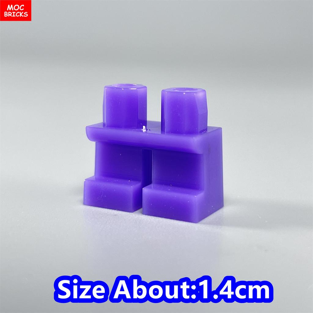Нетоксичные 10 шт./Лот Moc Кирпичи Штаны Платье Короткие Ноги Печать Тело Одежда Совместимые С Другими Сборные Частицы Игрушки Подарки