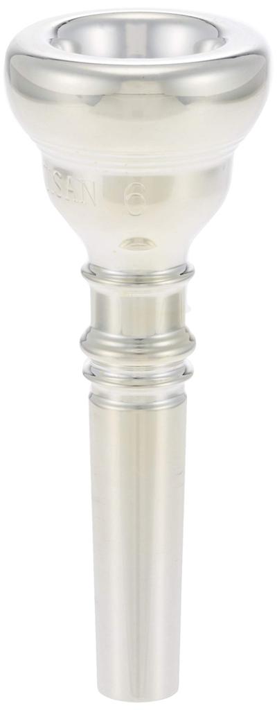 Задний мундштук для корнета Artisan 6 с серебряным покрытием