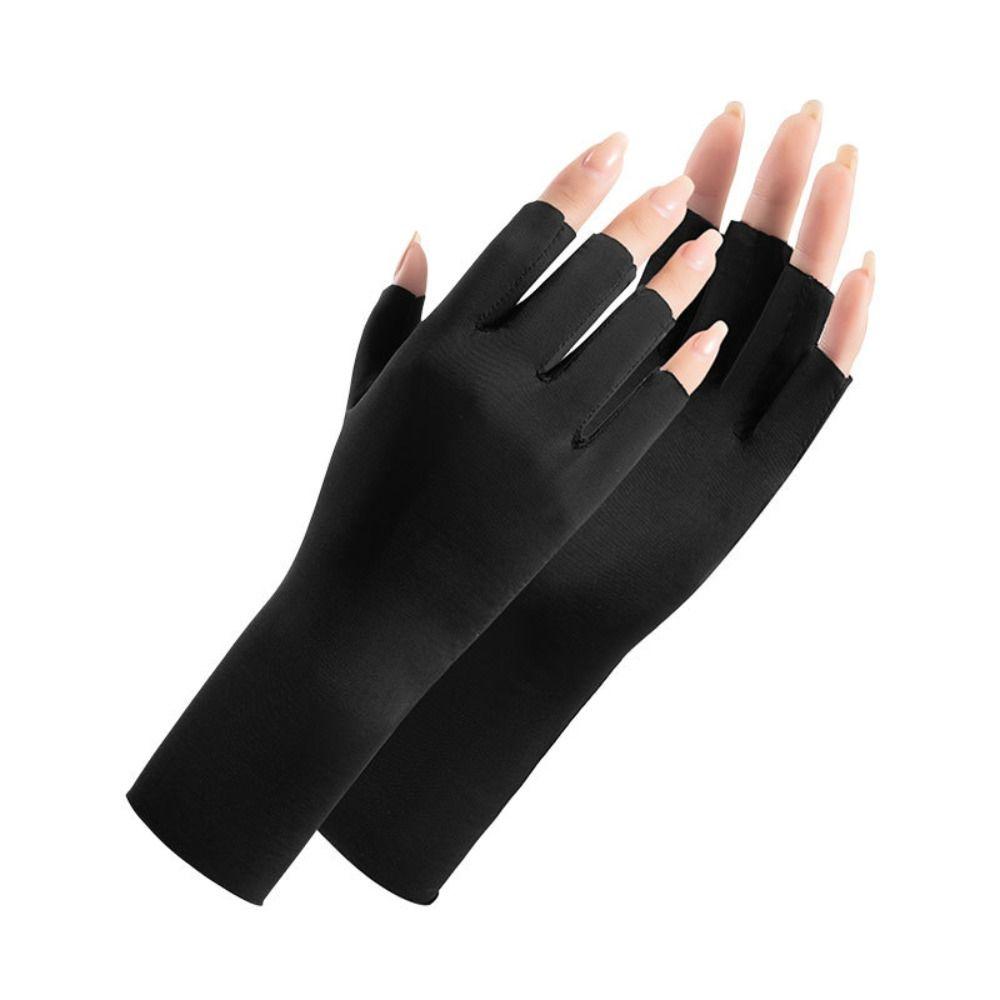 Sunscreen Gloves For Nail Art Gel UV LED Lamp Tool Nail Art Glove UV Protection Gloves Protecter Gloves