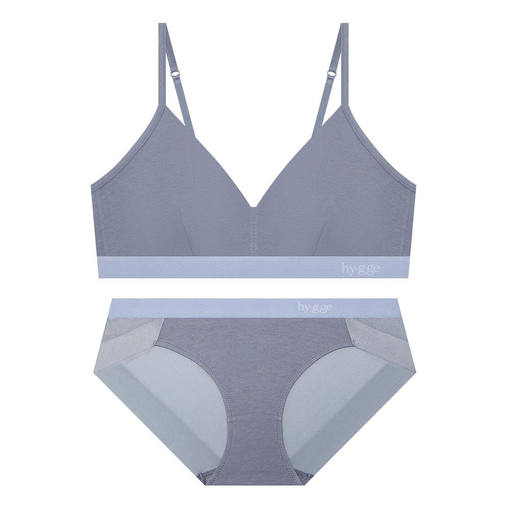 [SET] Комплект трусиков-бюстгальтеров-бралетт Nature No-Wire - 6 цветов