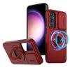 Push Window Shockproof Armor Case For Samsung Galaxy A54 S20 S21 S22 S23 Ultra Plus FE iPhone 15 14 13 12 11 Pro Max Camera Protection Ring Cover