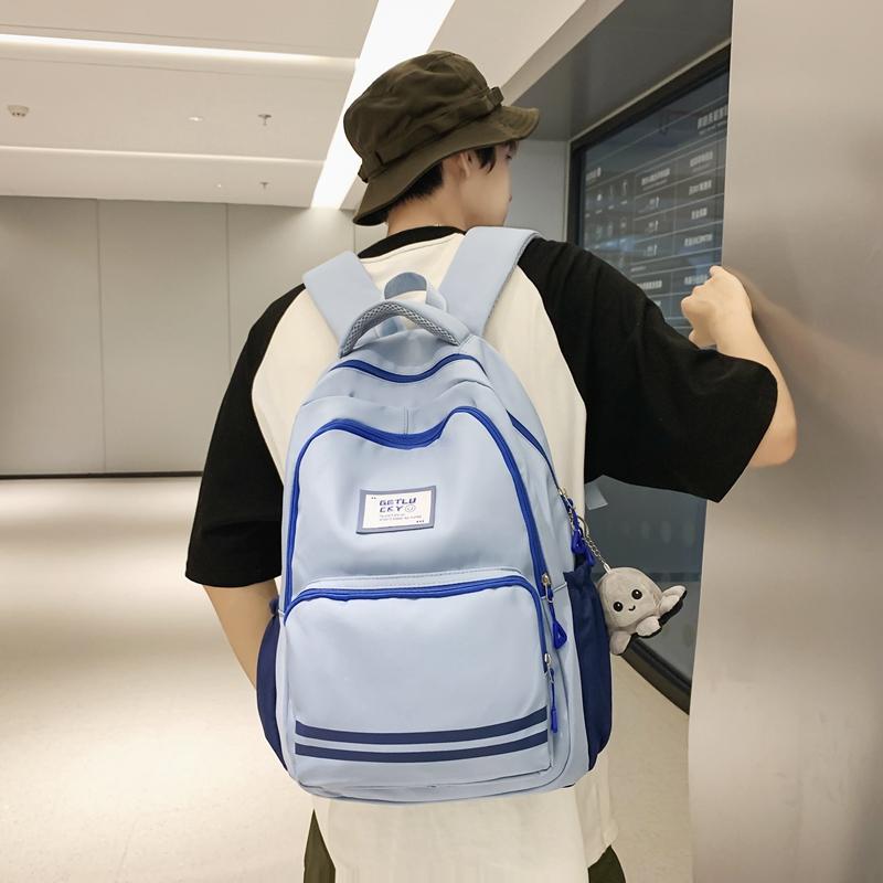 Мужской школьный рюкзак Женский кампус Легкий рюкзак большой вместимости Рюкзак для школьников младших классов