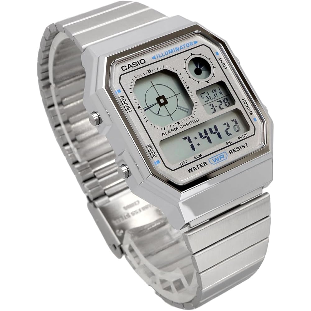 Casio CASIO Стандартные цифровые наручные часы с аналоговым дисплеем Серия Vintage A130WE-7A Унисекс Сре...
