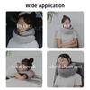 Travel Neck Support Portable Lightweight Adjustable U-shaped Pillow Memory Foam Snail Pillow Soft Noon Break Sleep Pillows Travel Neck Pillow