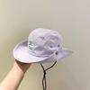 Летняя детская шляпа от солнца в корейском стиле, детская шляпа-панама с вышивкой букв, детская