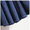 Ladies' Trousers Big Size Women's Denim Shorts Wide-legged Thin Section A Word Skirt Trousers Female Summer Thin Cover Belly Five-minute Trousers