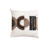 American Light Luxury Velvet Tufted Cotton Canvas Pillow for Home and Bedroom