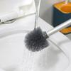 Туалетная щетка с удобной ручкой Эффективная уборка Удобная ручка Туалетная щетка с настенным держателем Аксессуары для ванной комнаты