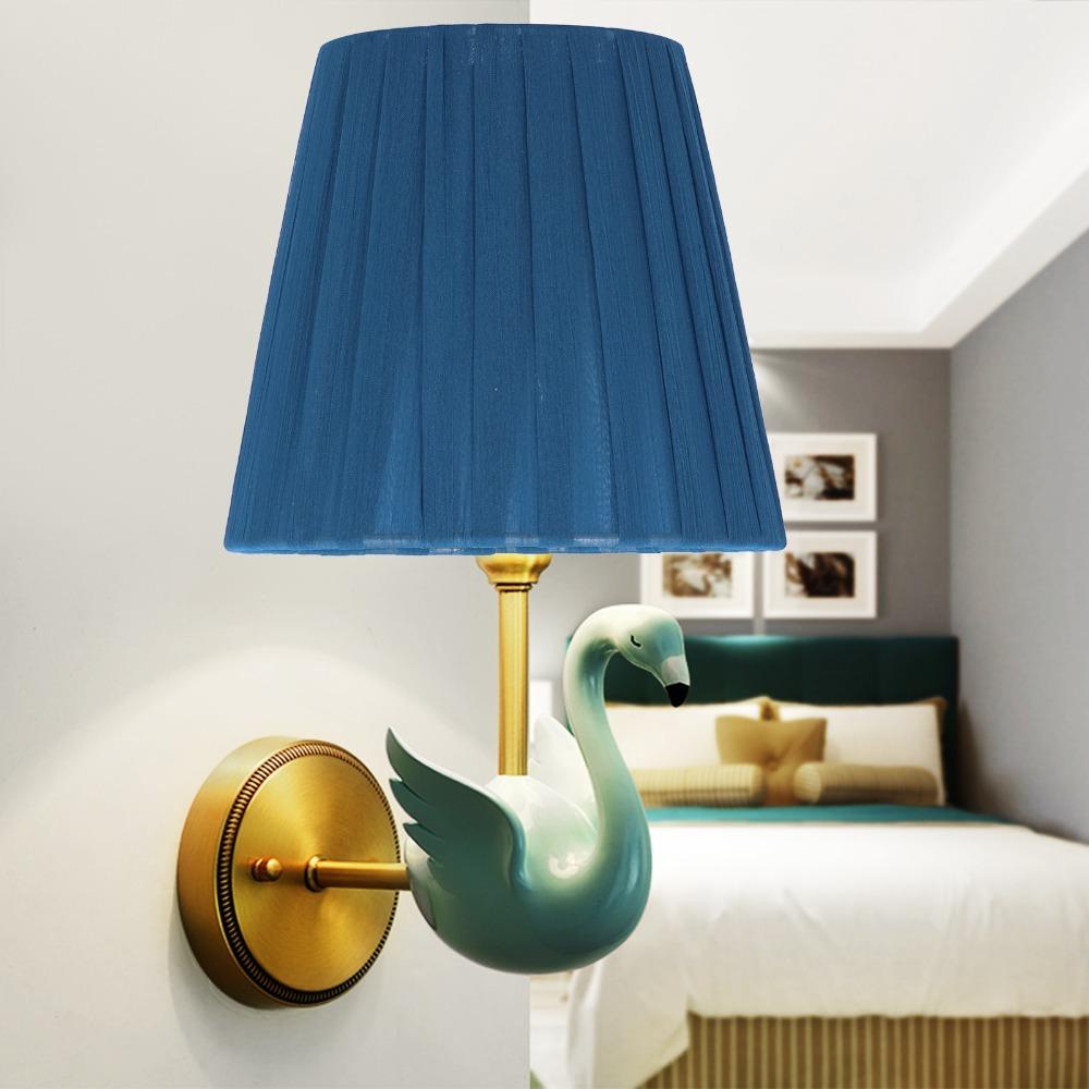 6PCS Fabric Modern Simple Lampshade Clip On Design Chandelier Lampshade  Floor Pendant Light