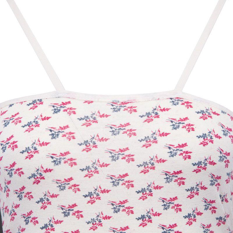 Женская ночная рубашка из хлопка с цветочным принтом BILL TORNADE