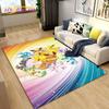 Japanese Anime Cartoon Cute Area Rug,Carpet Rug for Living Room Children's Bedroom Sofa Decoration,Kids Play Non-Slip Floor Mat