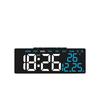 USB Powered Digital Alarm Clock TEMP Date Week Dual Alarm Timing Countdown Snooze Table Clock Auto Dimmable 12/24H DST LED Clock
