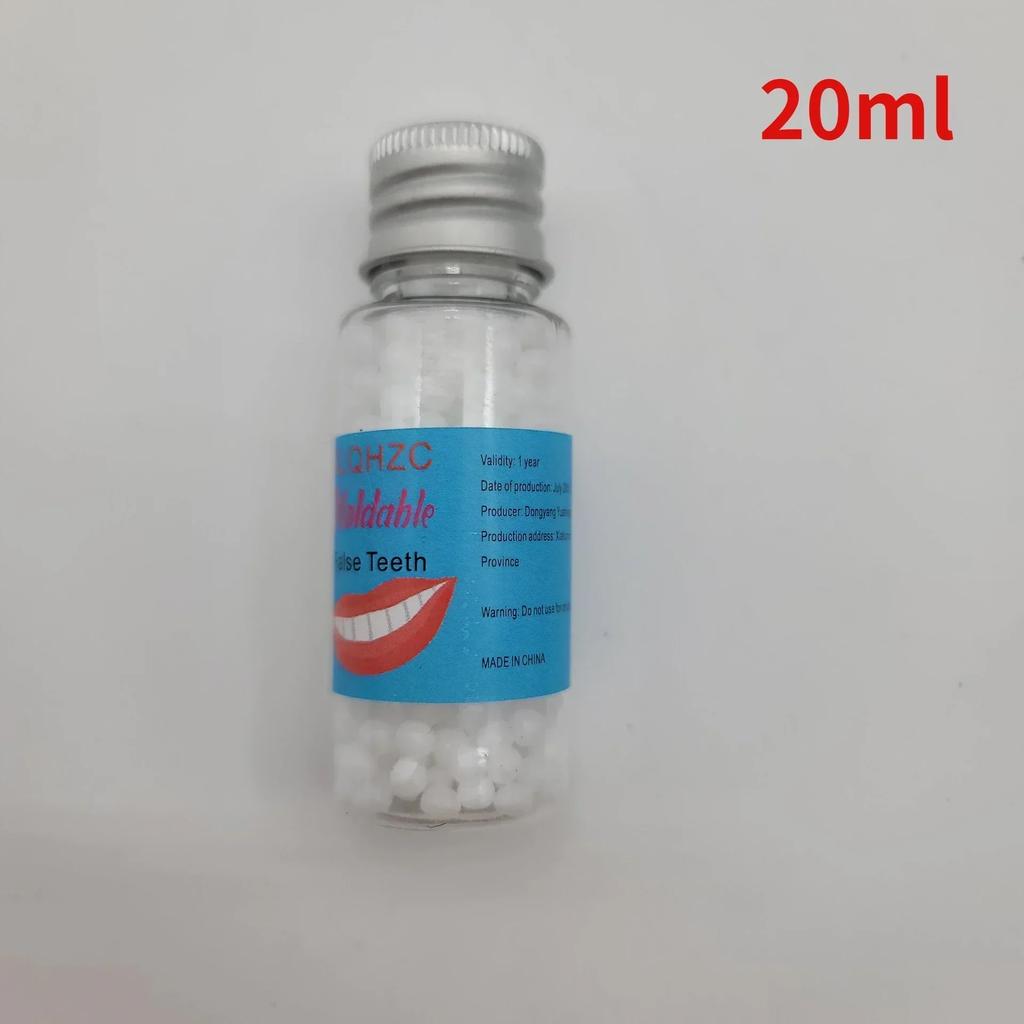 5-50ml Resin Tooth Repair Glue Shapeable Teeth Gaps Filling Solid Temporary Teeth Repair Falseteeth Glue Safety Dental Supplies