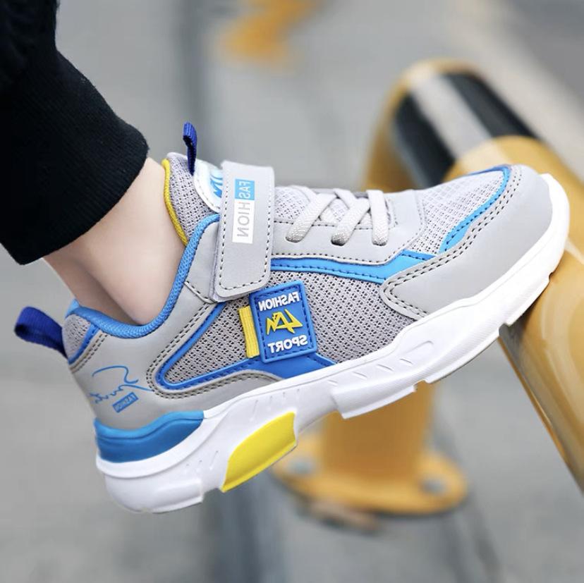 1910 Boys Shoes 2025 Spring and Autumn Mesh Shoes Medium and Older Children's Breathable Mesh Surface Summer Single Mesh Hollow Children's Sports