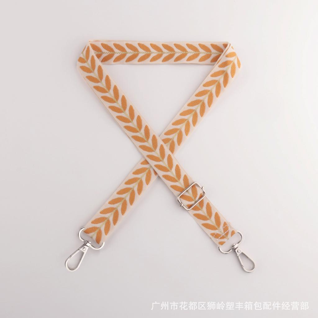 New Small Fresh Mobile Phone Lanyard Crossbody Bag Shoulder Strap Accessories Adjustable Leaf Pattern Lightweight Pendant Strap