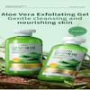 GONGPEI Отшелушивающий гель с алоэ вера и гиалуроновой кислотой для глубокого очищения, питания и освежения кожи