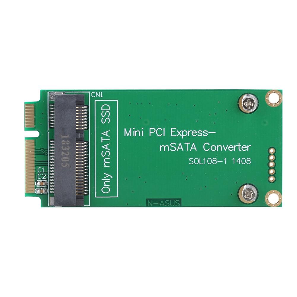 Переходник mSATA SSD на SATA Mini PCIE SSD Riser Card для ноутбука ASUS