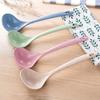 Durable Anti-scald Serve Soup Comfortable Grip 4 Colors Porridge Spoon for Kitchen Ladle