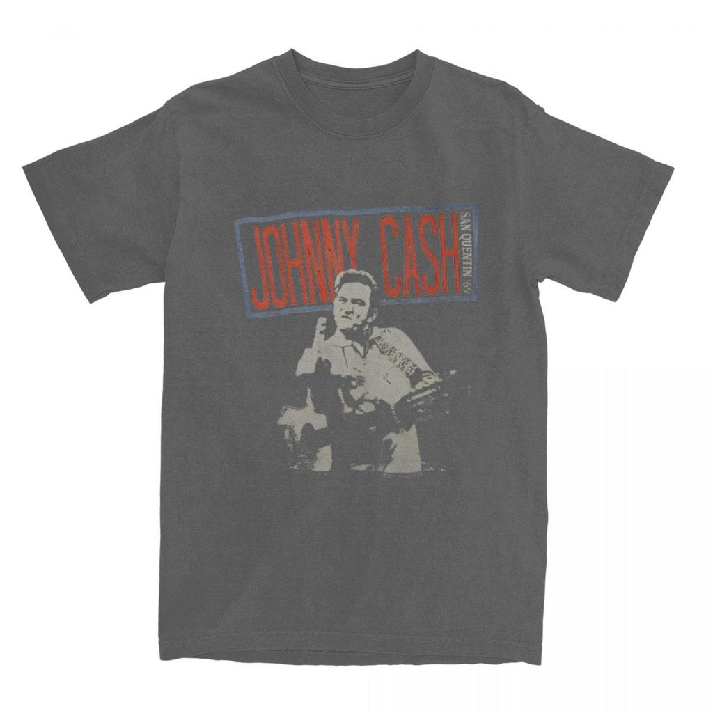 Novelty Johnny Cash Summer Time With You T-Shirts Men Women 100% Cotton Tee Shirt Gift Idea Clothing