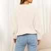 Women's Casual Sweater Solid Color Casual Loose Sweater