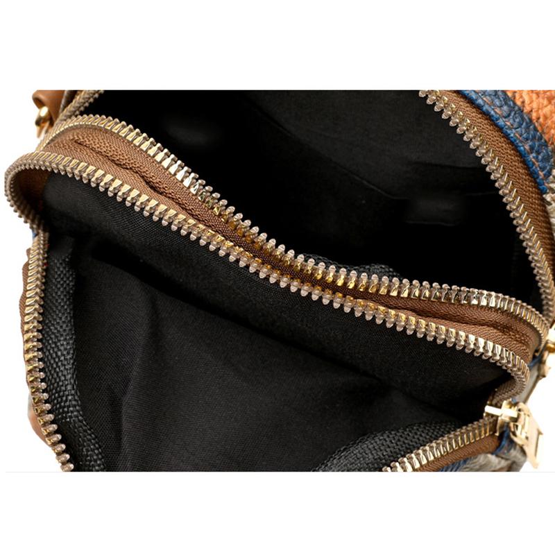 Новая Модная Многофункциональная Легкая Принтованная Сумка Через Плечо Сумка для Хранения Телефона Женская Клетчатая Ретро Сумка Кроссбоди KTY