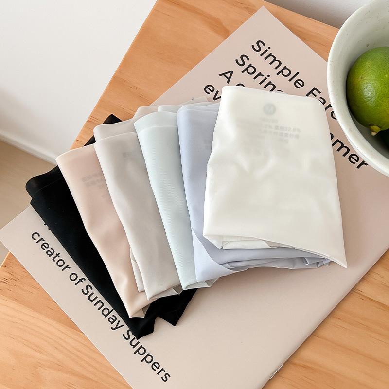 Women's Panties Seamless Underwear Summer Thin Quick Drying Ice Silk Briefs