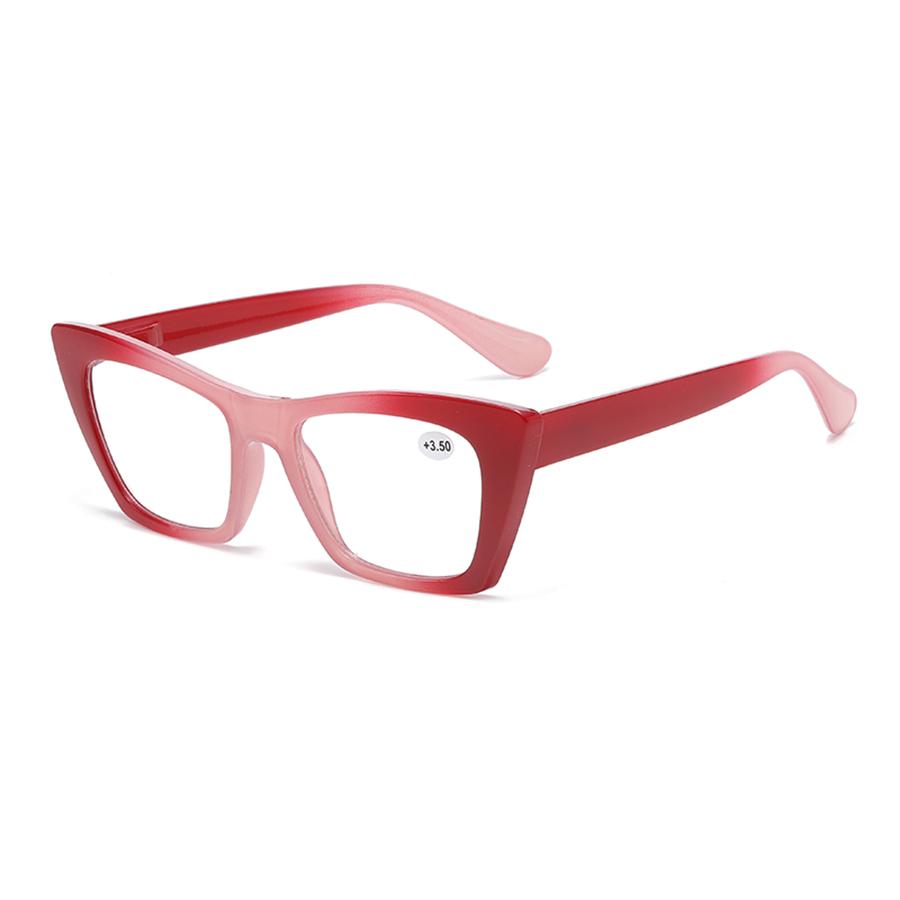 Модные градиентные квадратные очки для чтения для женщин, винтажные фиолетовые, при дальнозоркости, мужские очки для пресбиопии, очки для защиты от синего света