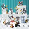 52TOYS BLINDBOX X TOM and JERRY Tom and Jerry "BRAWLS BANG" Series Blind Box Trading Figure, Collectible Figure, Painted, Gachapon, Desktop Decoration