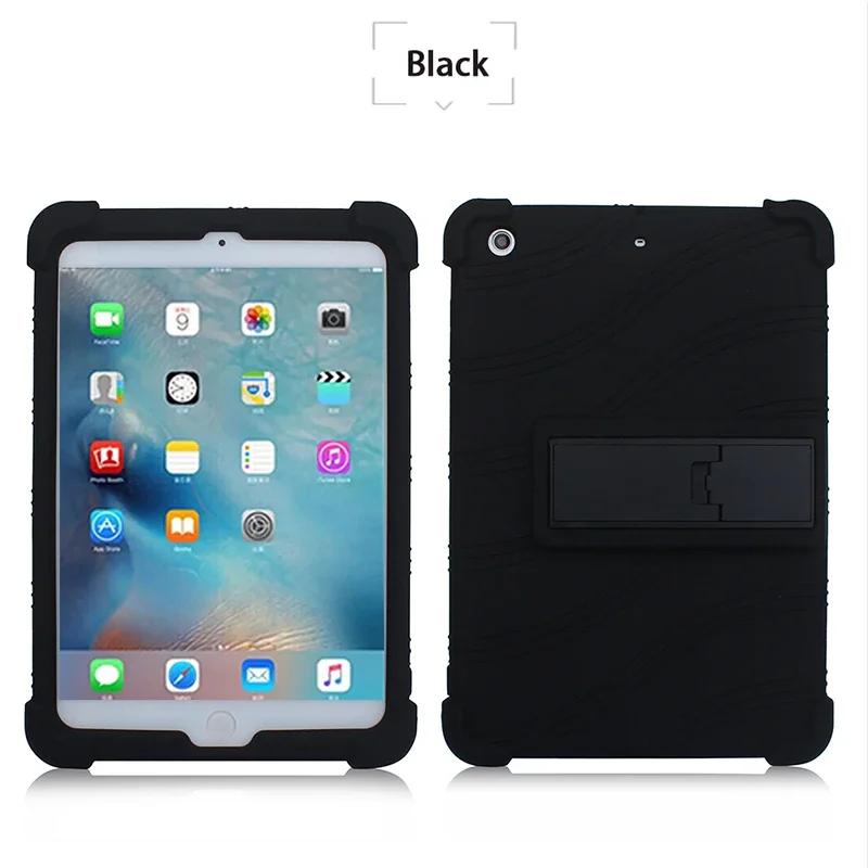 Силиконовый чехол Cornors с подставкой для iPad Mini 1 2 3 Чехол для планшета 7,9": A1432 A1489 A1490 A1491 A1599 A1600 4 Утолщенный