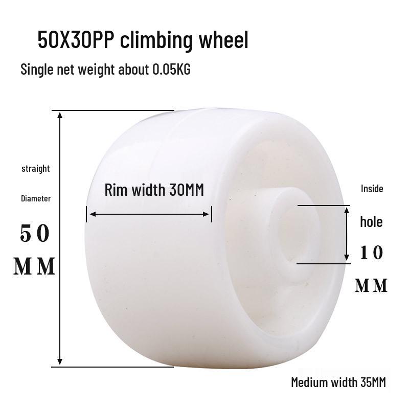 Hydraulic Pallet Truck Nylon Wheels & Iron Core PU Forklift Accessories