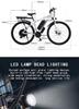 AKEZ 1000W model Aluminum Alloy Electric Bike 21 Speed Electric Bicycle For Adult 29inch Mountain ebike 48v13AH Lithium Battery.