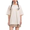 Converse T Shirts Men's White Crew Neck Moderate Straight Fit 10027229-A01