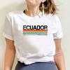 Эквадорская футболка Унисекс Винтаж Харадзюку 90-е 2000-е Графические футболки Гранж Топы Футболка Унисекс FeUnisex