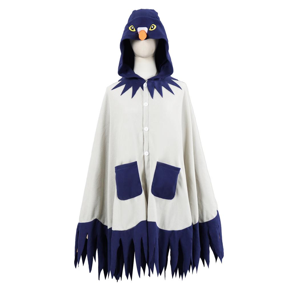 Винтажный сценический костюм для женщин Полиэстеровая пушистая накидка-фламинго для Хэллоуинских выступлений