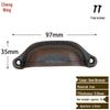Antique Iron Round Shell Handle for Mini Cabinet Doors